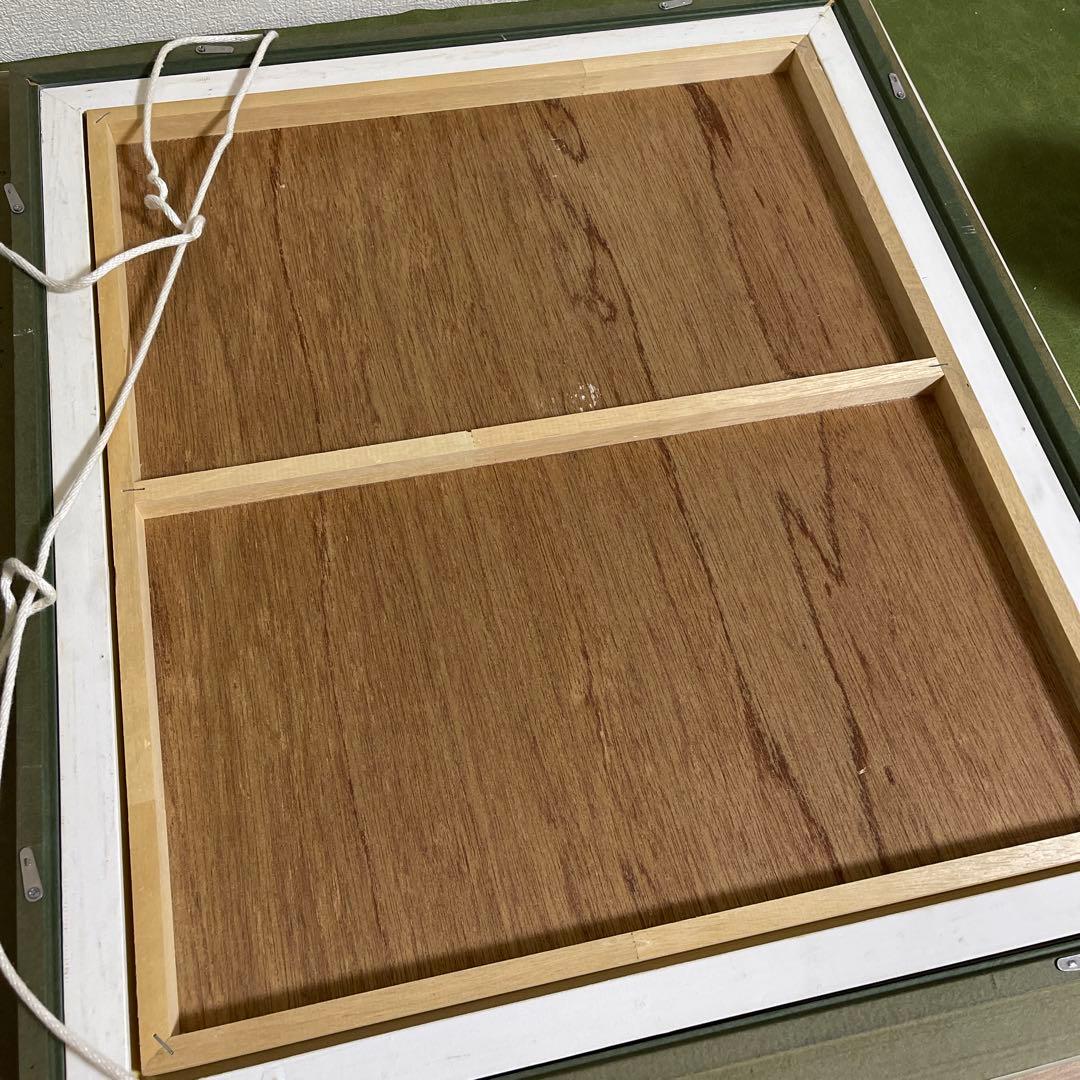 額縁　額　大型　水彩画　油彩　ガラス　木製F10サイズ？