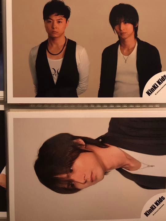 KinKi Kids 公式写真 生写真 堂本光一　堂本剛