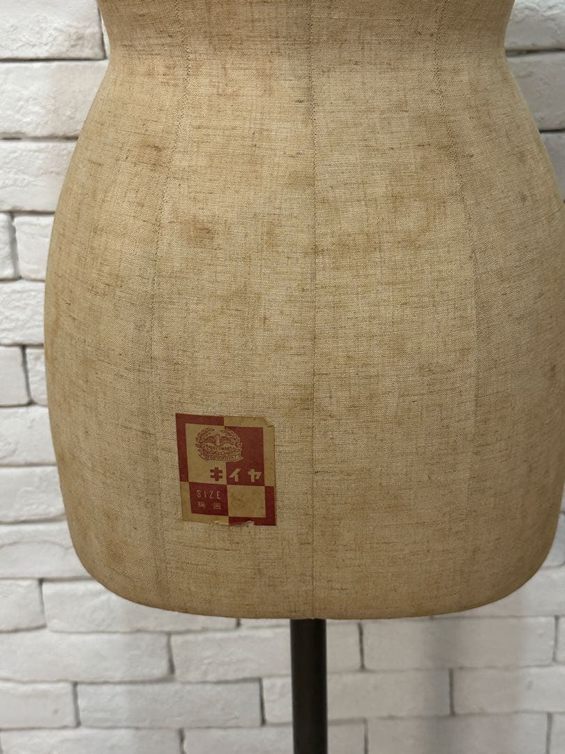 【東京23区配送無料】ビンテージ　トルソー　マネキン　女性　店舗　什器　アパレル