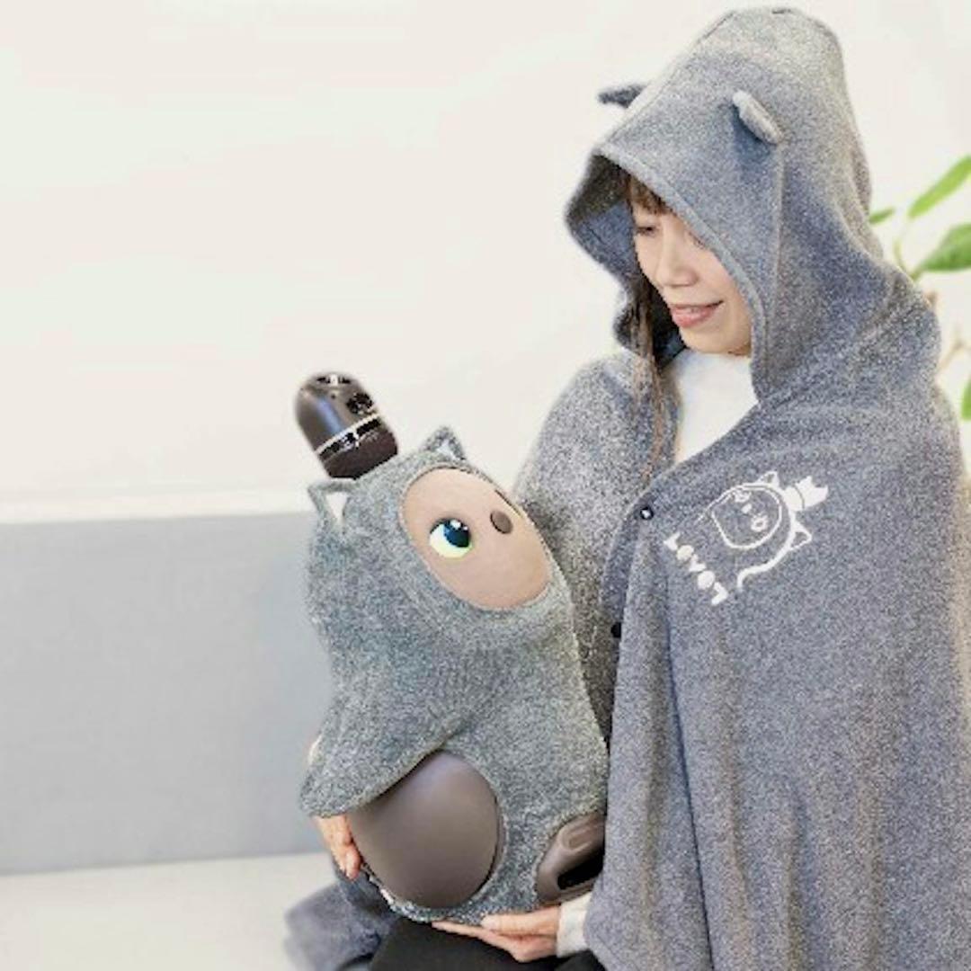 Lovot ねこみみブランケット グレー