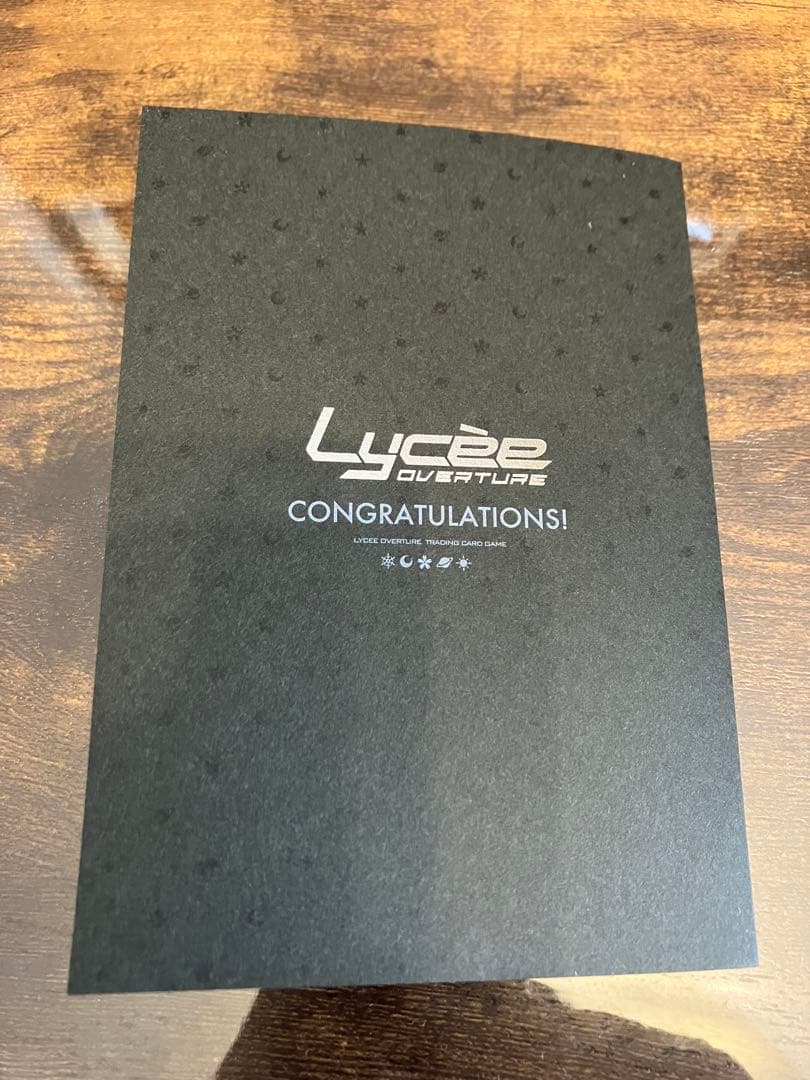 lycee リセ　ま〜まれぇど　リセリシアス・H・霧ヶ崎　直筆サイン　sp