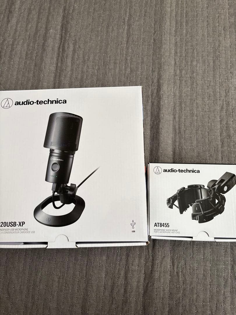 AT2020USB-XP AT8455ショックマウント セット売り 使用済み
