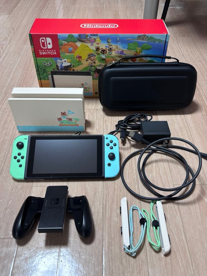 【おまけ付】美品ニンテンドースイッチ 本体 あつ森 特別デザインセット完品
