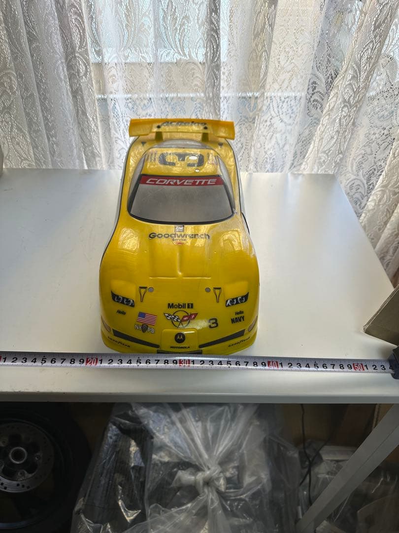 Corvette ボディ Goodwrench イエロー 約30cm