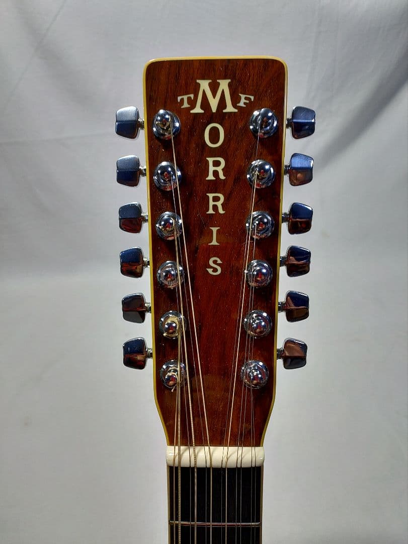 Morris 　TF　B-４５ １２弦ギター 製造年1978年頃ハードケース付属