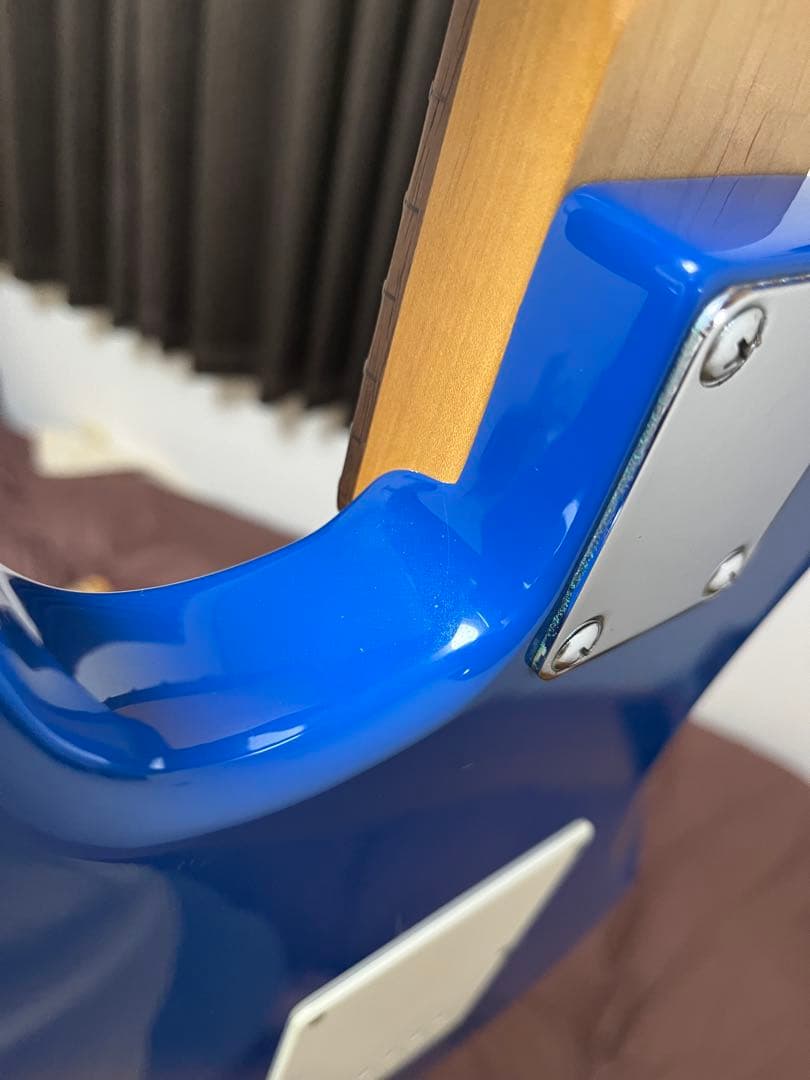 【調整済】kgarage ストラト　エレキギター　新品弦