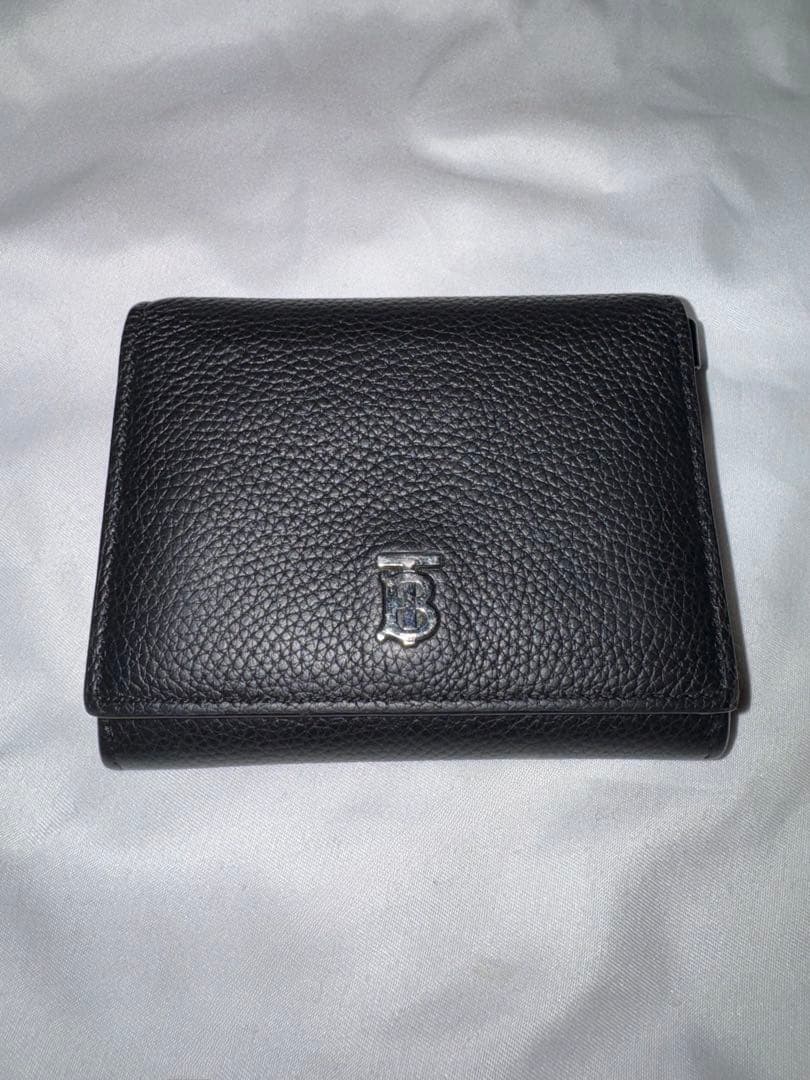 ⭐︎最終価格⭐︎Burberry TBロゴミニ財布　ショルダー財布　レザー