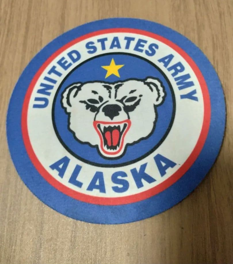 アメリカ軍 アラスカ部隊 マウスパッド