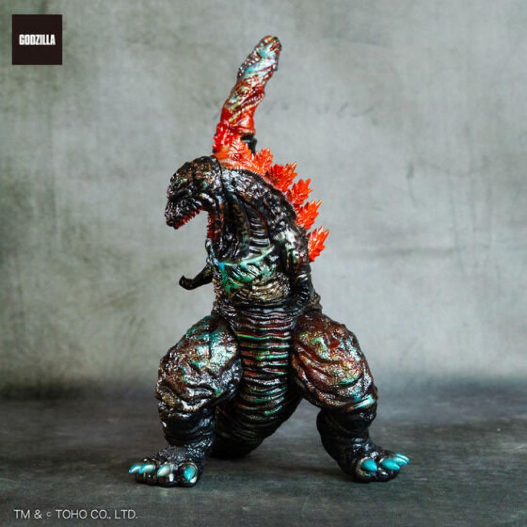 ソフビ ゴジラバイナルアート ゴジラ2016 Frog Tree(海ノ炎２）新品
