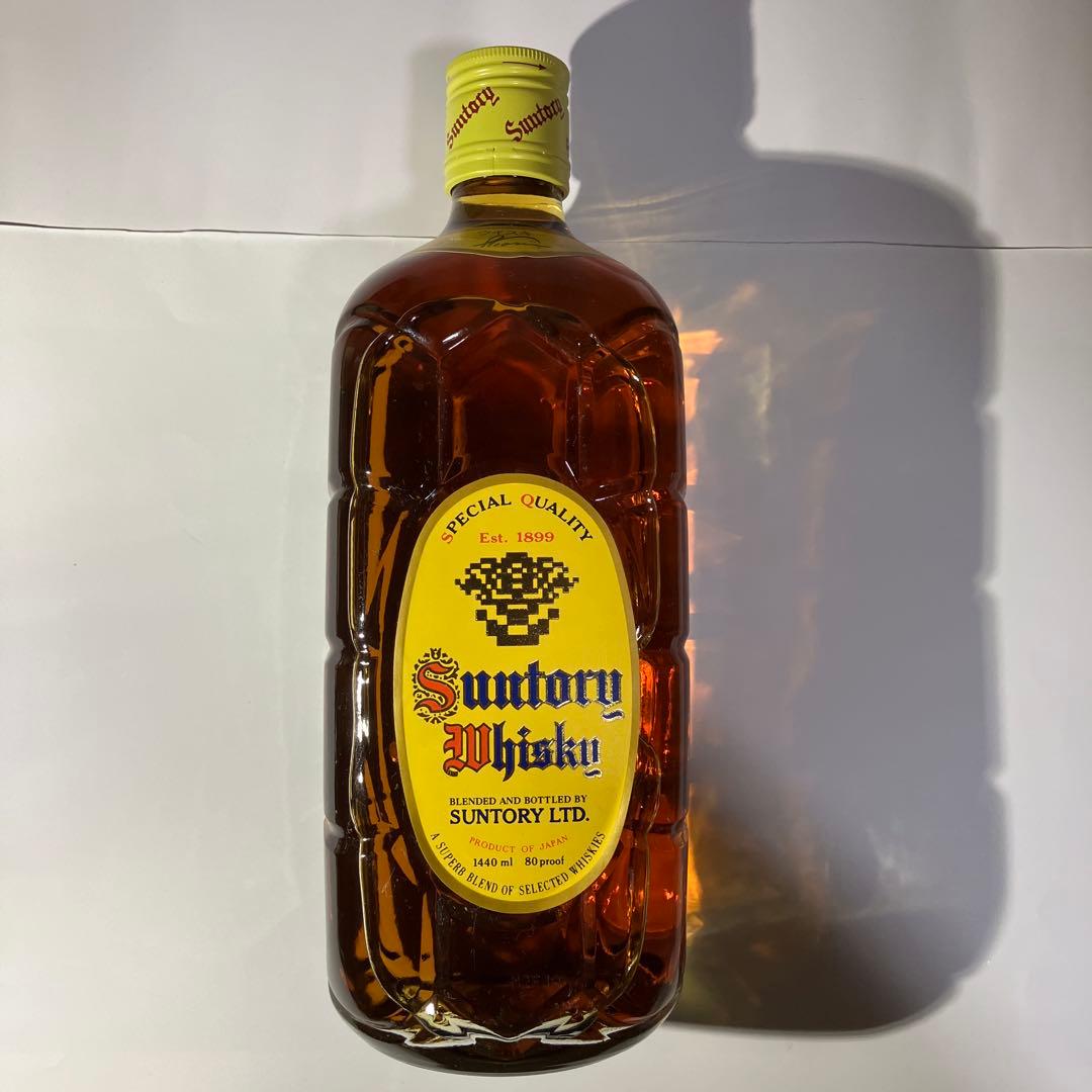 サントリーウイスキー　角瓶1440ml【未開封、古酒】