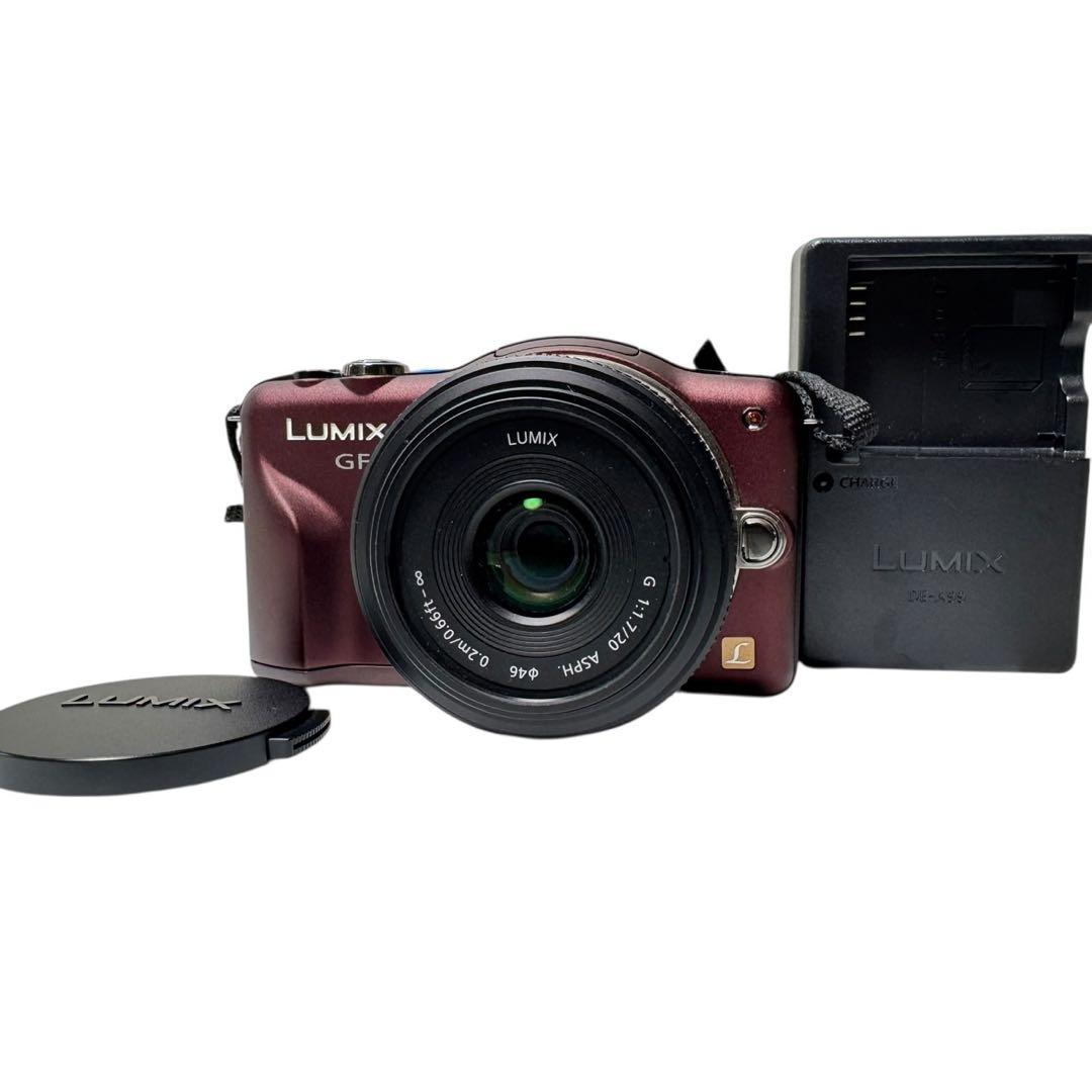 LUMIX ミラーレス一眼カメラ　DMC-GF3X-P 電動ズームレンズキット