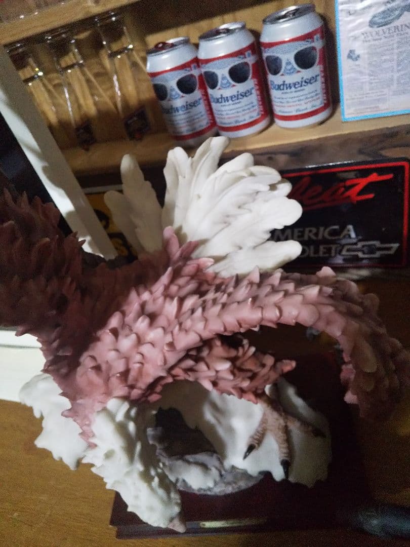 白頭鷲アメリカンイーグル置物 ウエスタン、アメリカン雑貨ハーレー好きな方