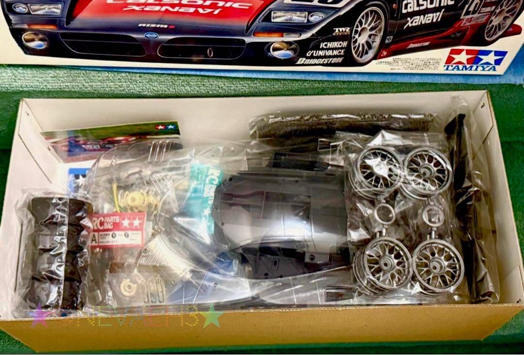 未組み立て★タミヤ◆NISSAN・日産 R390 GT1 電動RCカー 1/10