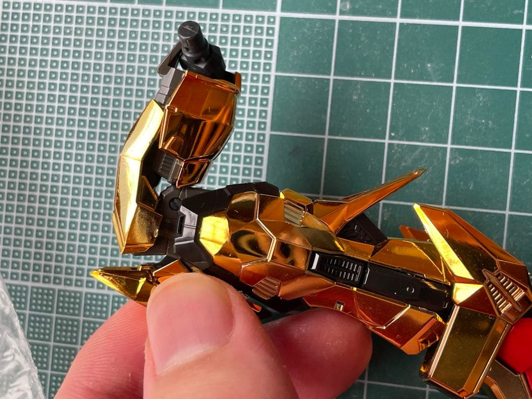 RG 1/144 アカツキガンダム(オオワシ装備)組み立て済み　ジャンク品