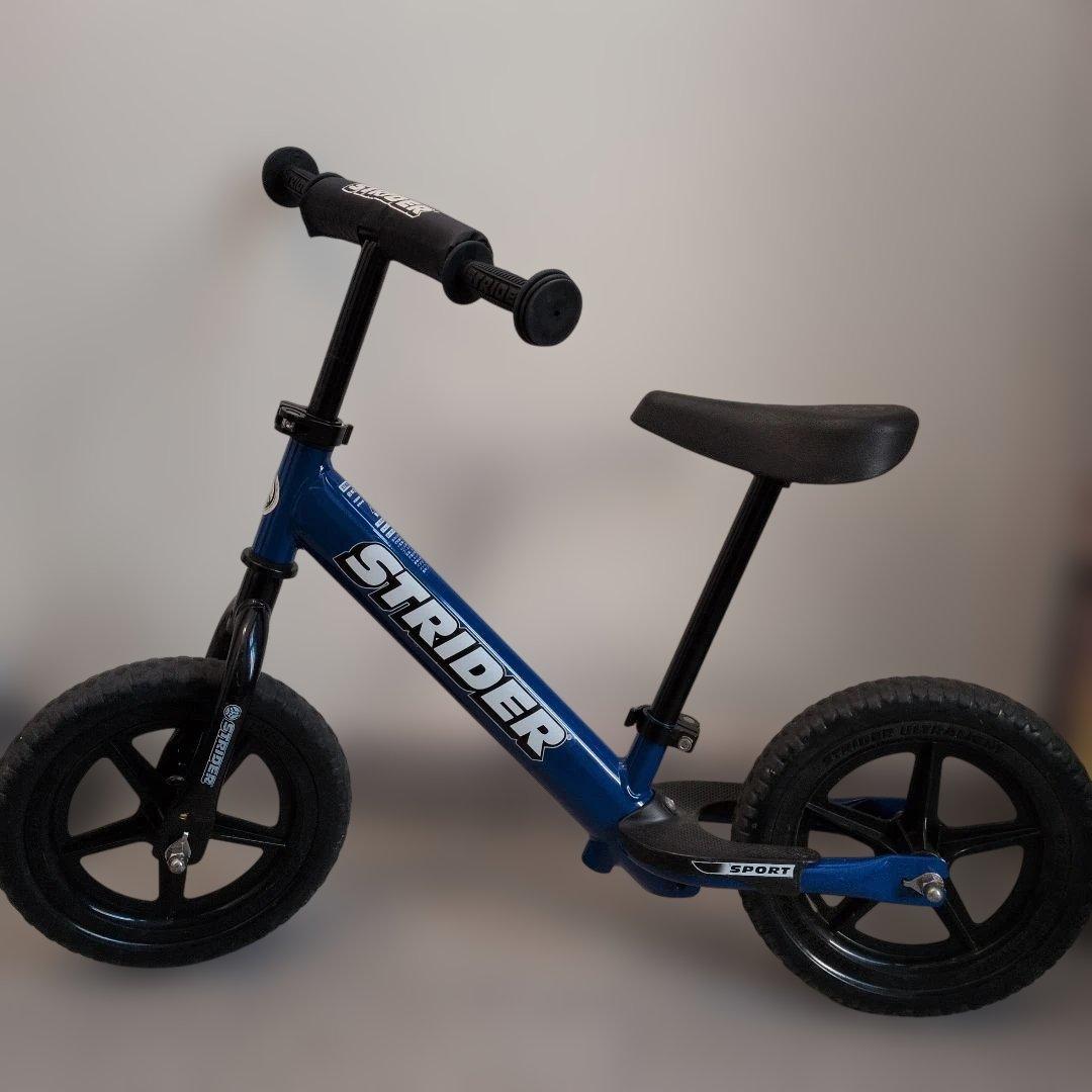 STRIDER 12 Sport バランスバイク 青 説明書　工具付き