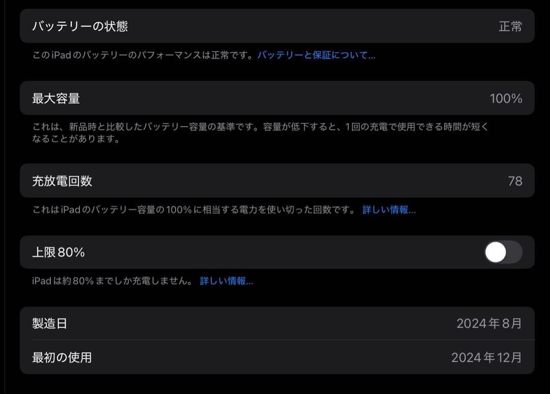 み*ち様 iPad mini 第7世代 (A17 Pro) 128GB Wi-F