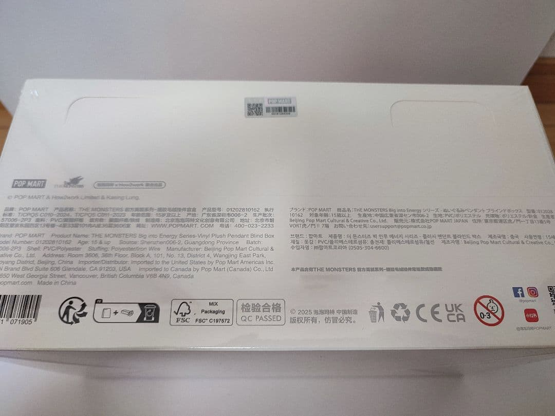 訳あり 未開封・正規品　ラブブ Big into Energy アソートボックス