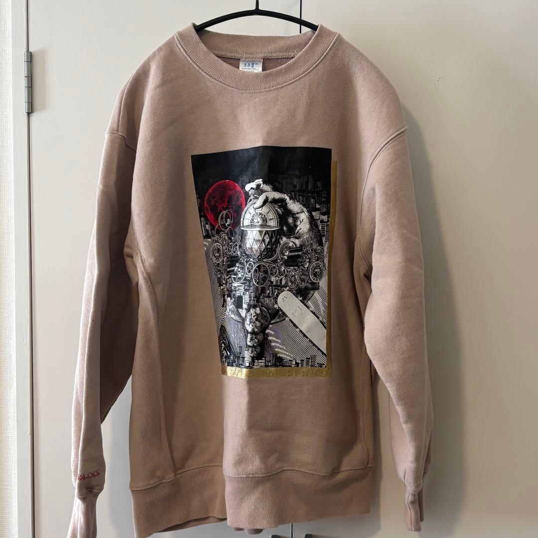 【最終値引】vaundy chain saw blood スウェット ピンク