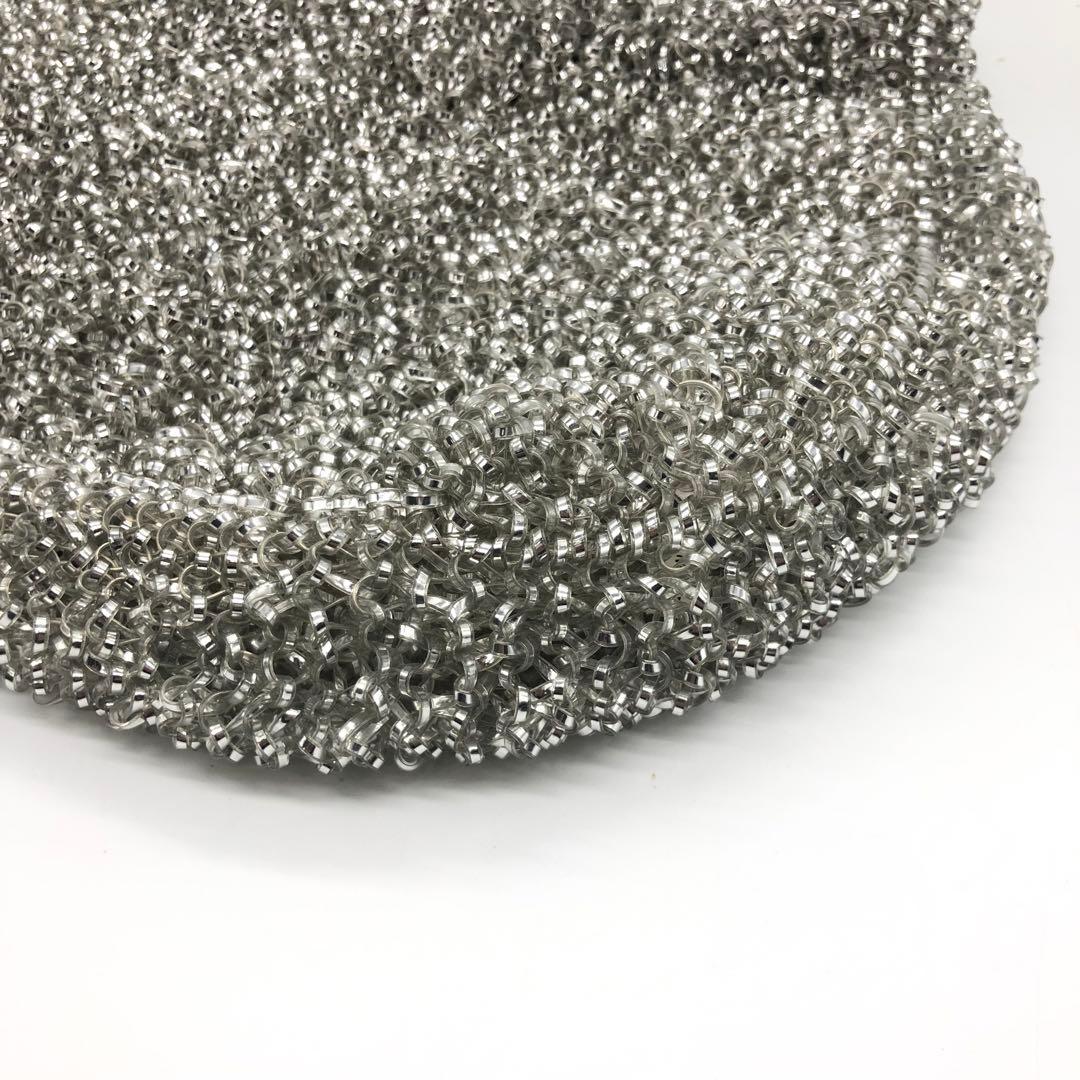 美品✨アンテプリマ ワンショルダーバッグ シルバー系 ワイヤーバッグ