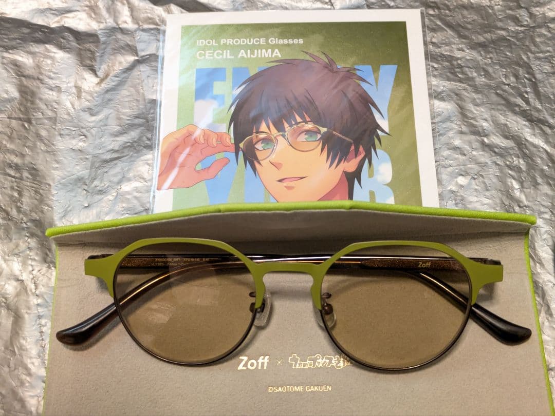 うたプリ Zoff 愛島セシル　サングラス＆眼鏡　香水 うたの☆プリンスさまっ