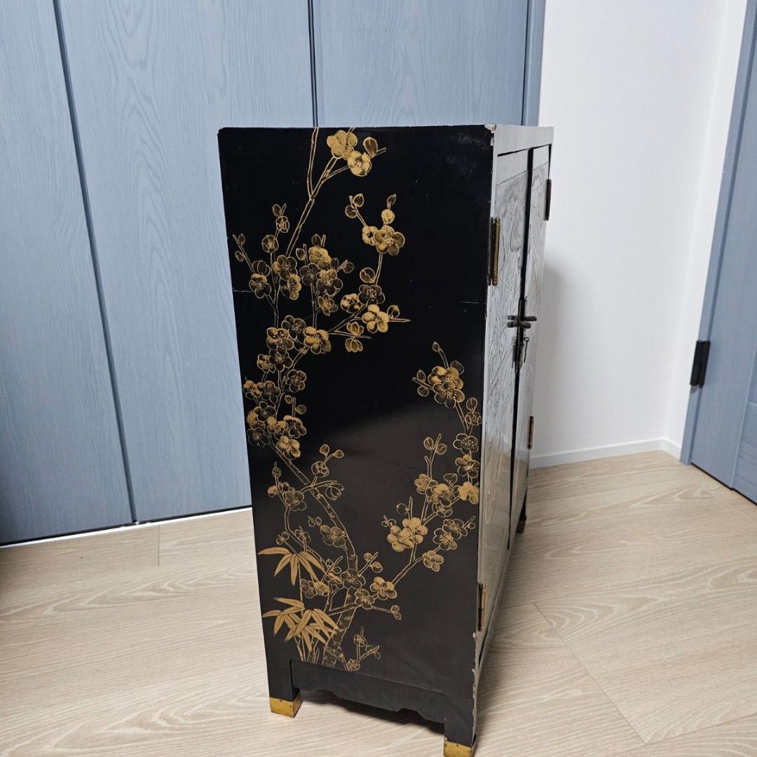 希少 中国家具 キャビネット 中国古玩 アンティーク