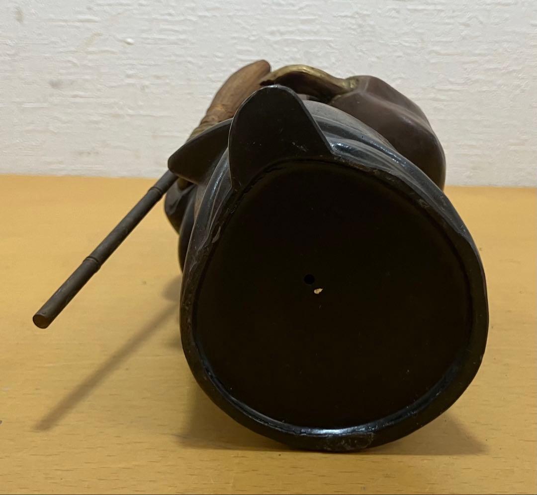 【置物】高砂人形 瑞穂 翁 嫗 日本人形 飾り 長寿 夫婦円満 縁起物 金属製