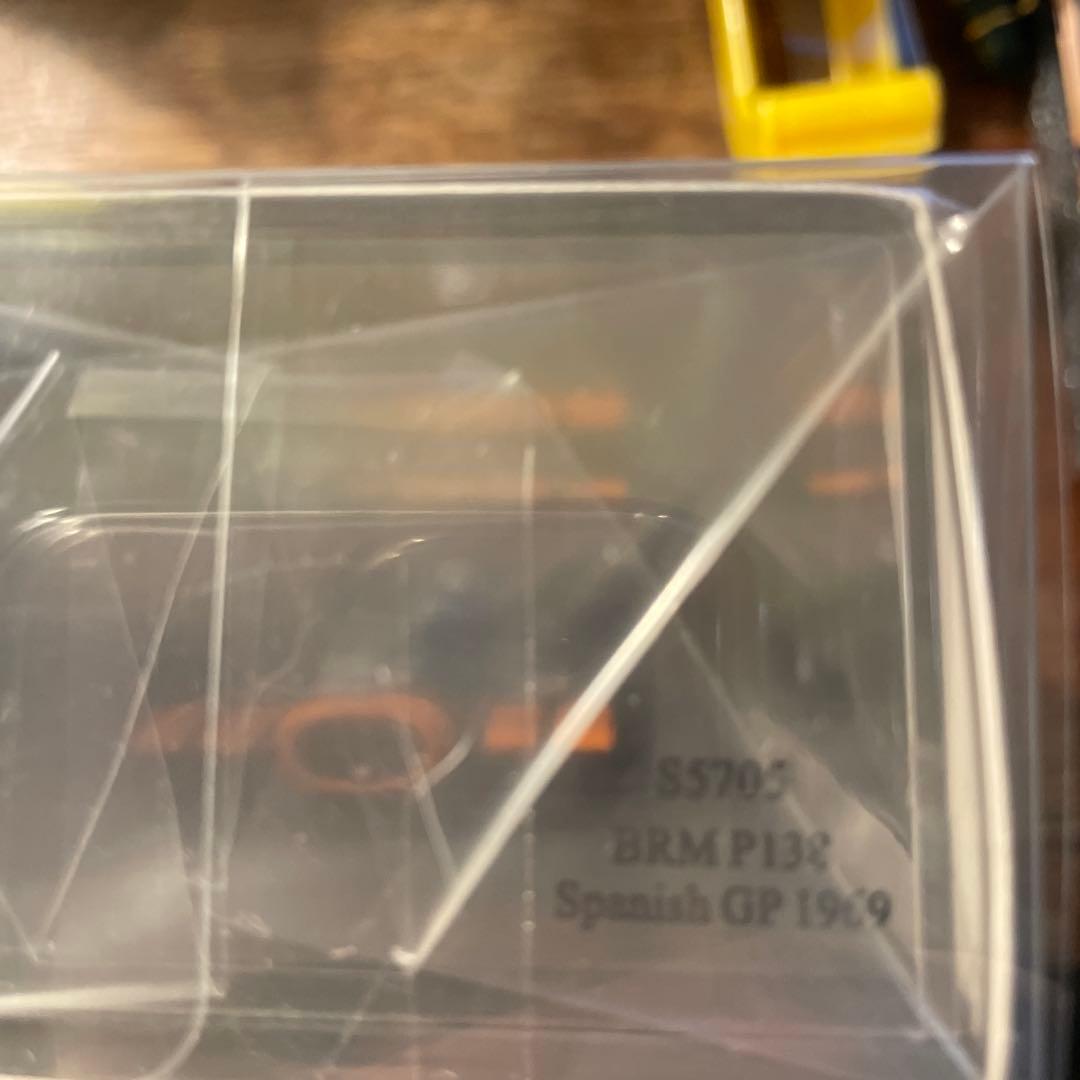 絶版　1/43 BRM P138 1969 スペインGP5位 J.サーティース