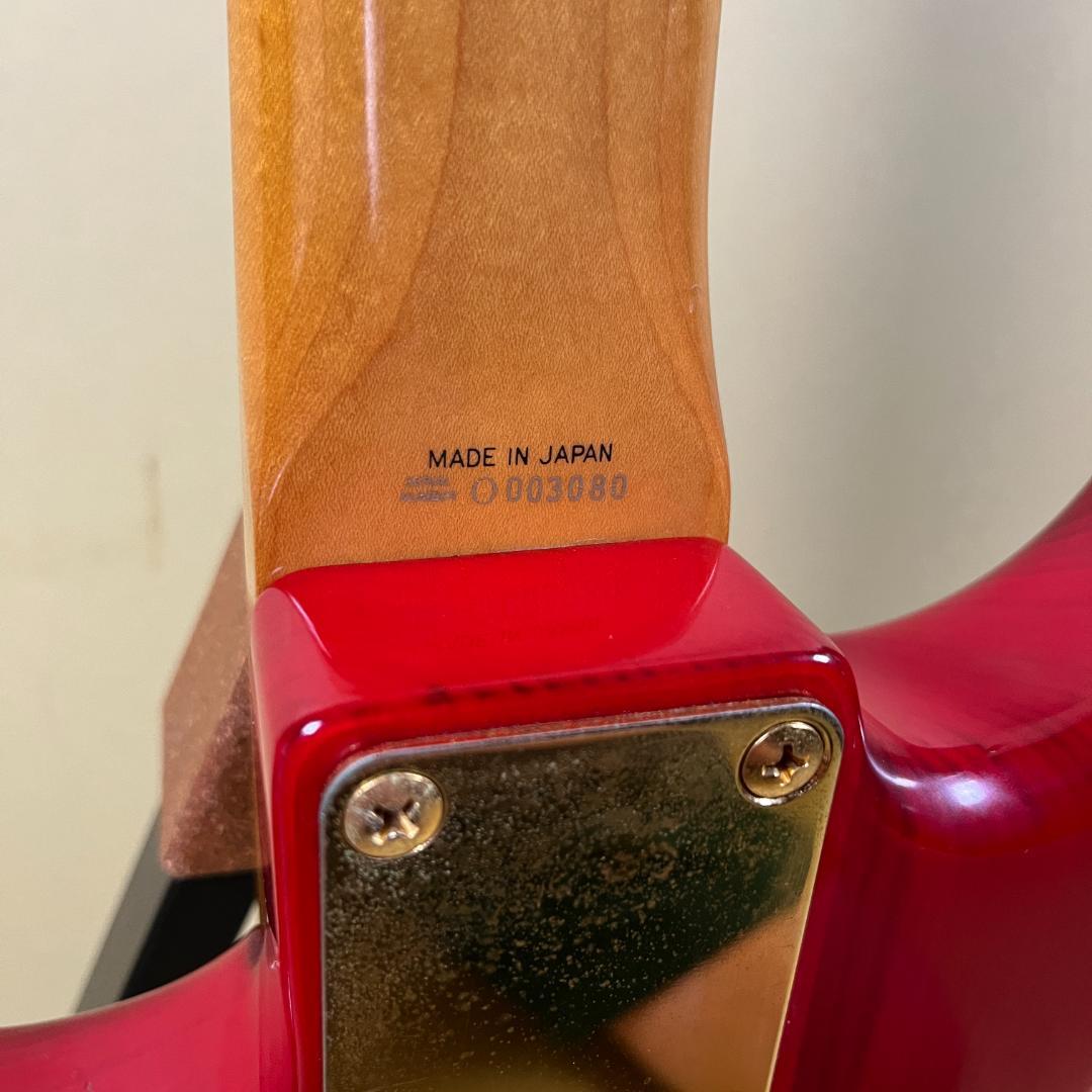 Fender Japan ST62G チャコールレッド ストラトキャスター