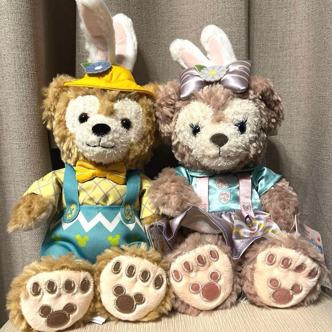 上海ディズニー ダッフィー シェリーメイ イースター SS ぬいぐるみ