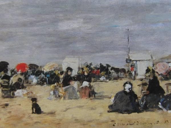 ウジェーヌ・ブーダン、TROUVILLE、海外版超希少レゾネ