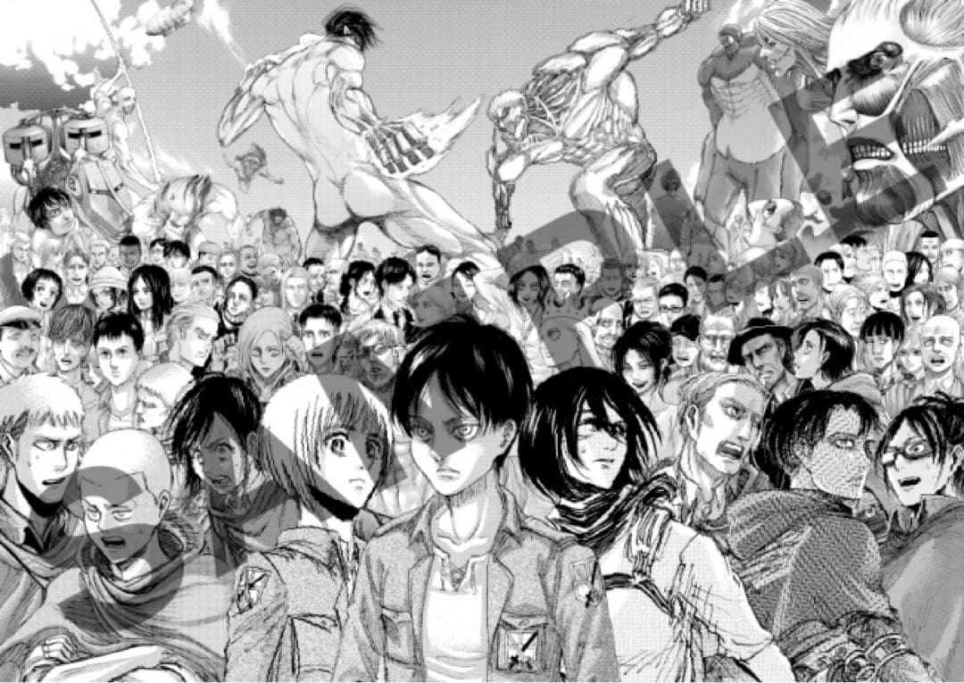 進撃の巨人 原作 特典 ポストカード ポスター