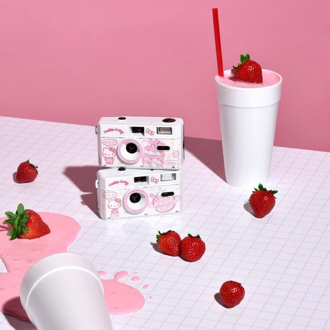 アメリカ限定 Hello Kitty 35mm フィルムカメラ　レトロカメラ