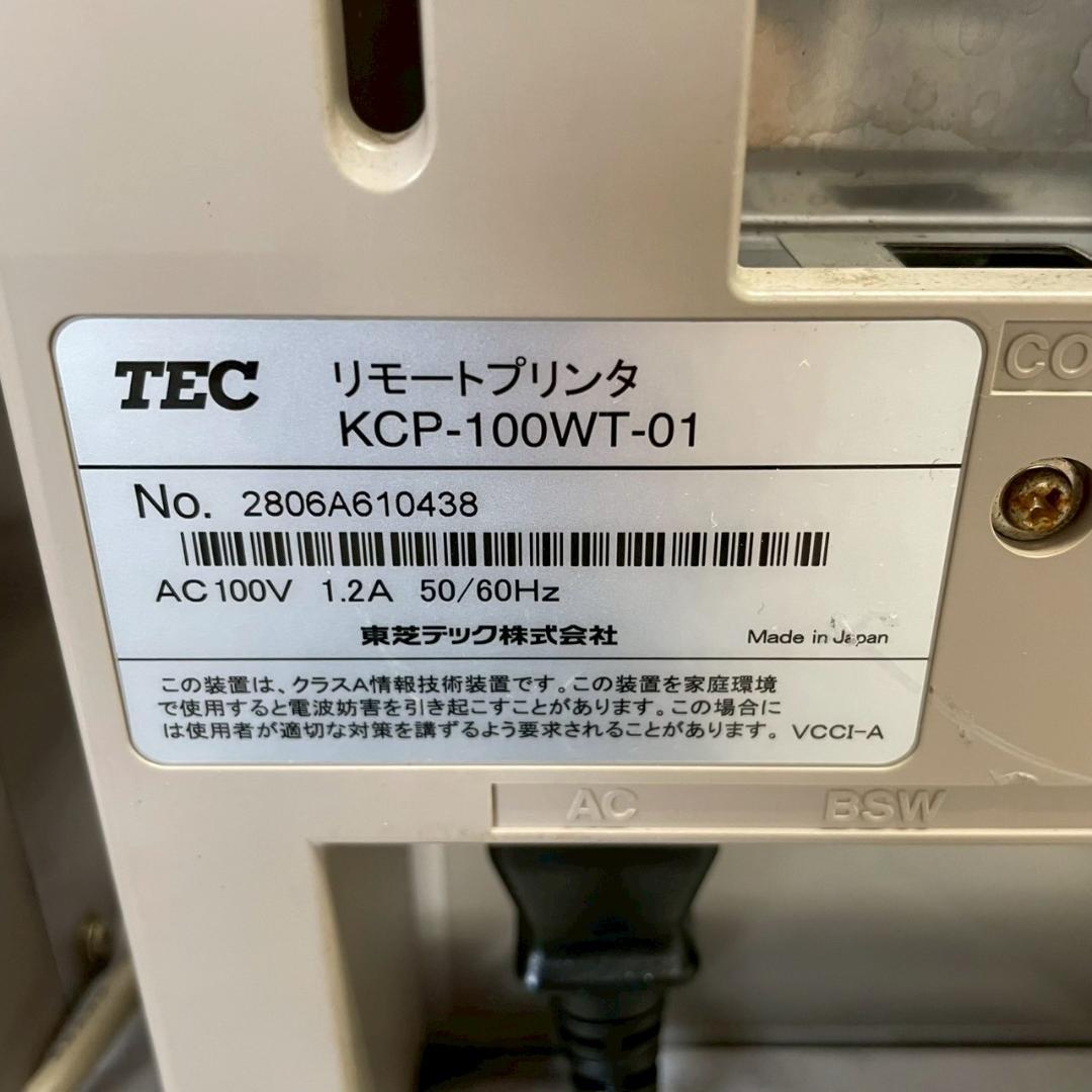 TEC リモートプリンタ 操作パネル KBDKCP-100 など A0497