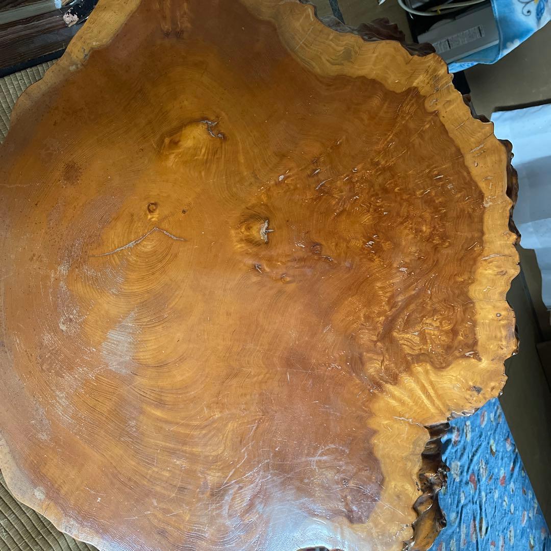 天然木製座卓 昭和レト写真追加しました