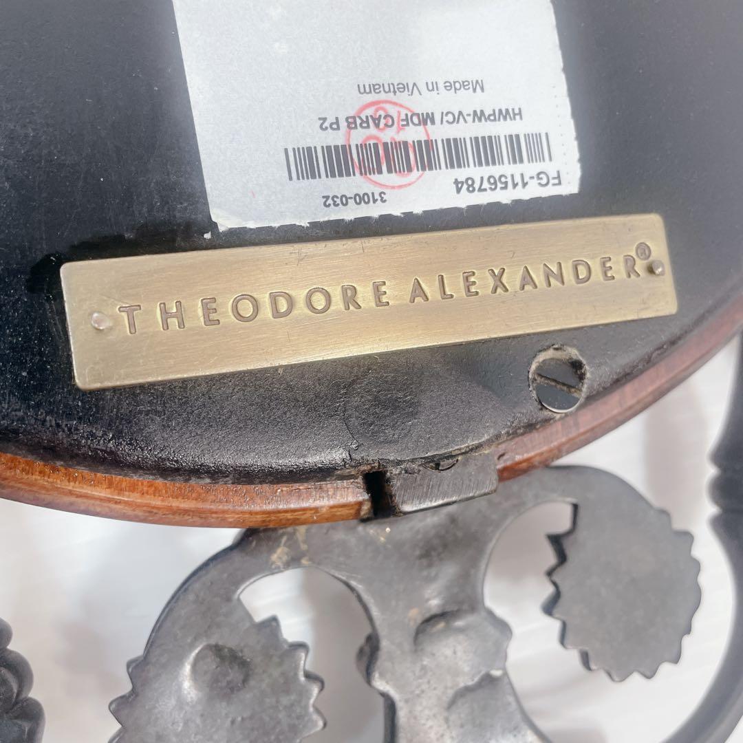 【希少】THEODORE ALEXANDER 壁掛け　ミラー　イギリス最高級