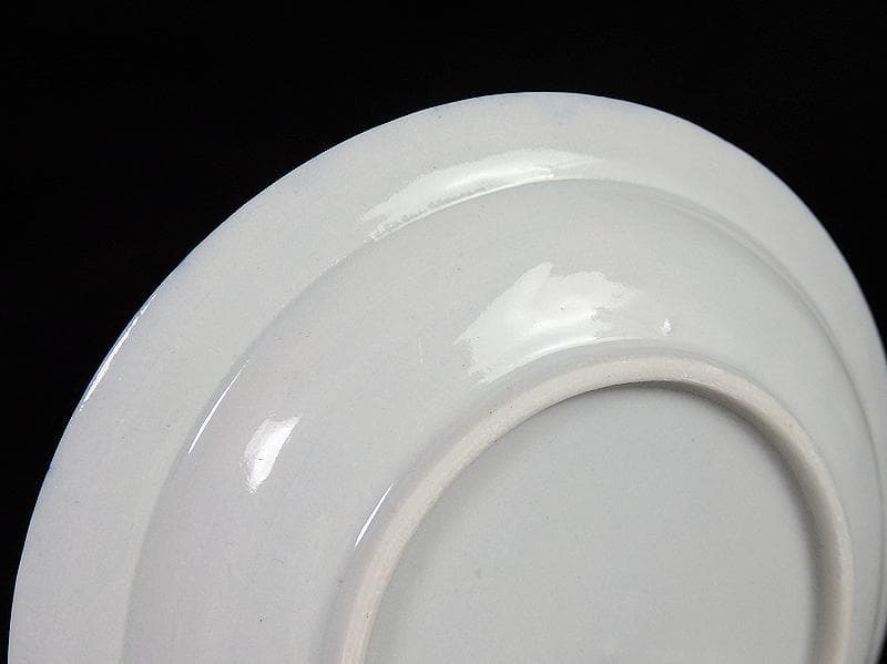 伊万里　印判　花に鳳凰　来栖紋の図　手塩皿　５枚　D567A-BNw