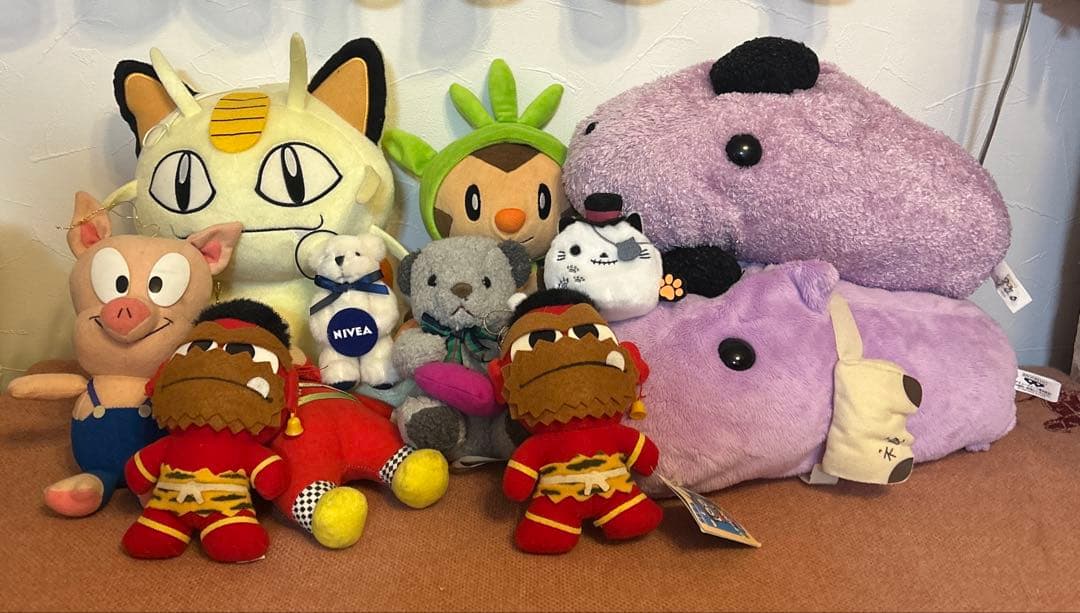 ポケモン　ニャース　ハリマロン　カピバラさん　ねこだんご　スケルトン　まとめ売り