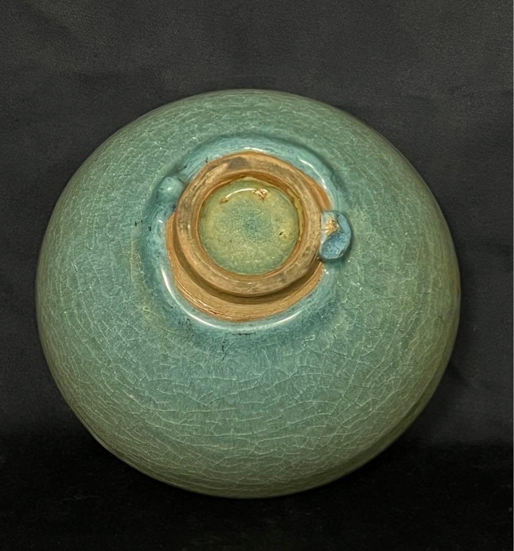 中国古美術　宋時代鈞窯釉茶碗　XG2-88