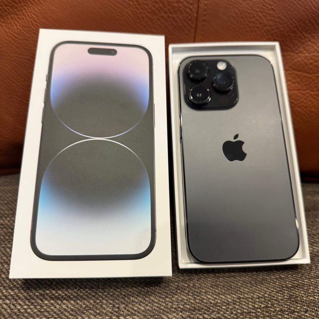 【美品】iPhone 14 Pro 128GB 本体　スペースブラック