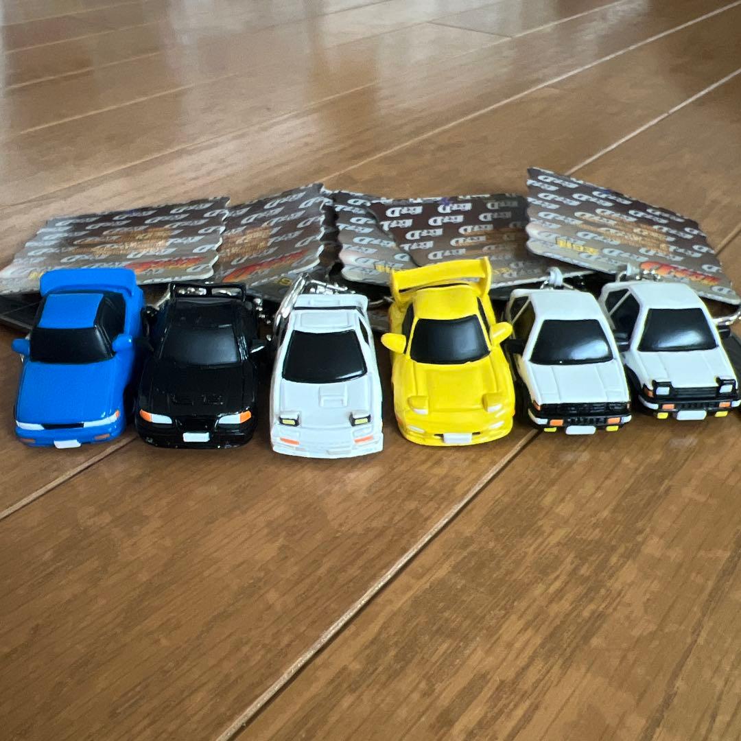 頭文字D キーホルダー5台セット