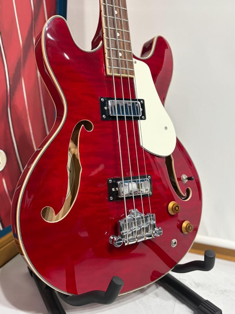 美品 AriaproⅡ TAB-Classic FM WR セミアコ ベース