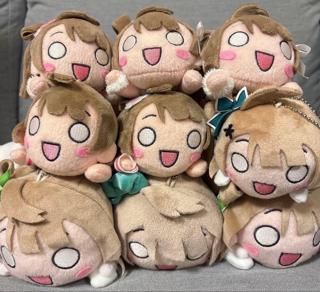 ラブライブ 南ことり 寝そべり ぬいぐるみ 9個セット