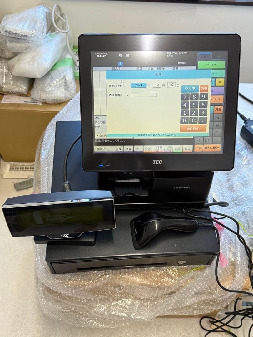 東芝テック QT-200 プリンター 一体型POSターミナル レジスター