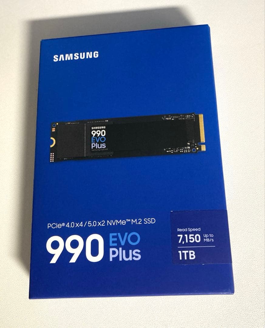 【新品未開封】1TB サムスン 990 EVO Plus SSD