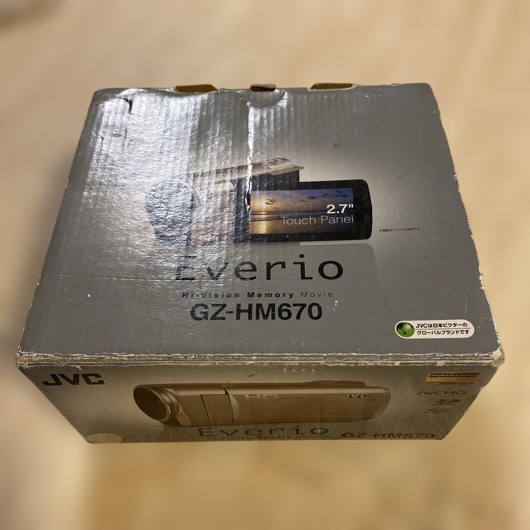 JVC ビクター エブリオ GZ-HM670 元箱付き