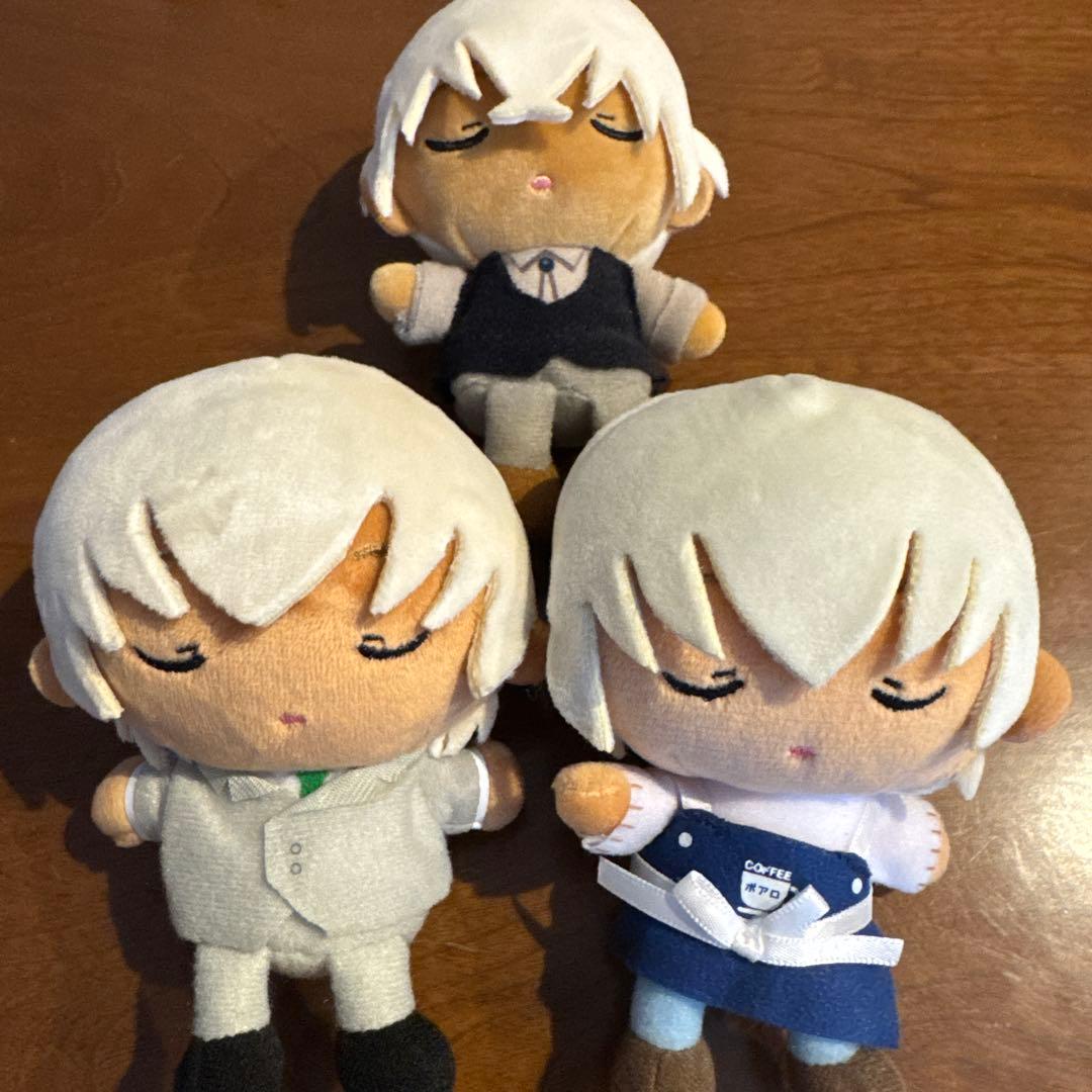 名探偵コナン　おすわりぬいぐるみ　安室　降谷　バーボン