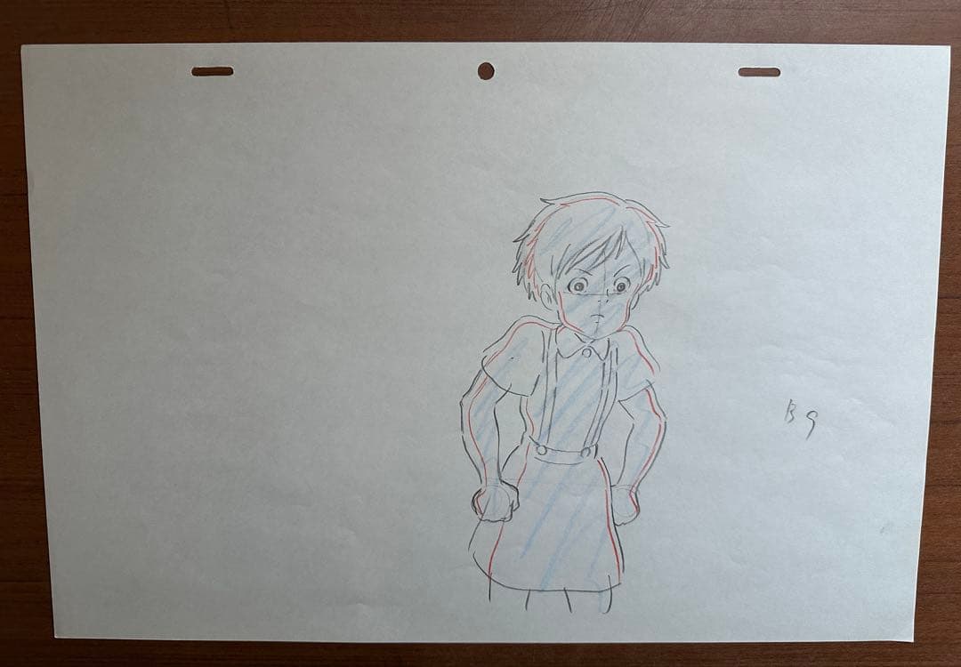 となりのトトロ　原画　4枚　サツキ　メイ　ジブリ