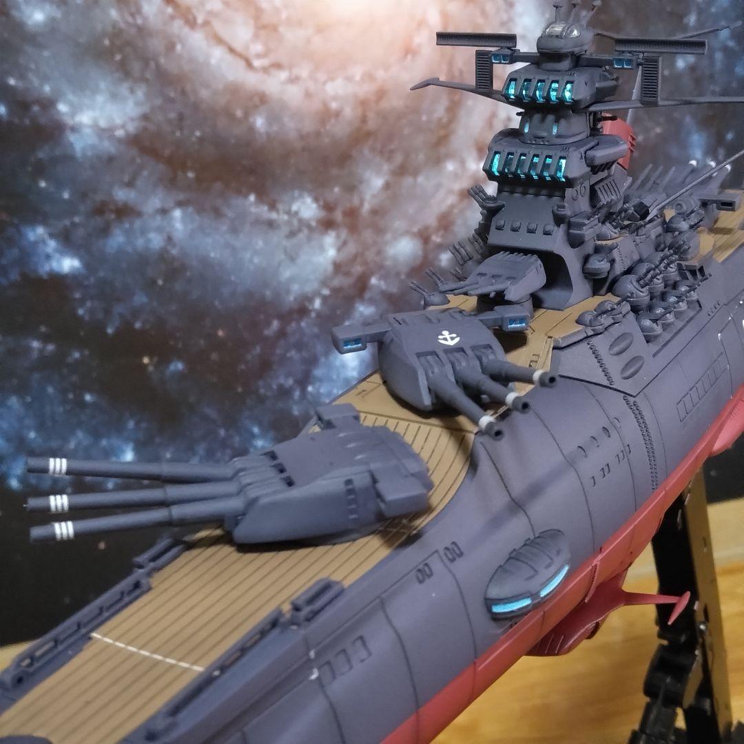 1/1000宇宙戦艦ヤマト3199 LED発光全塗装完成品