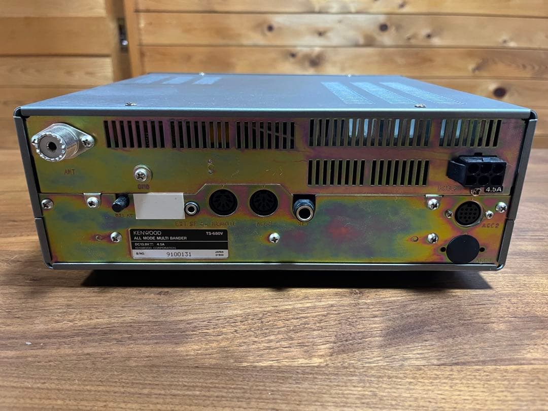 【動作確認済】Kenwood TS-680V 無線機 PS-22 安定化電源