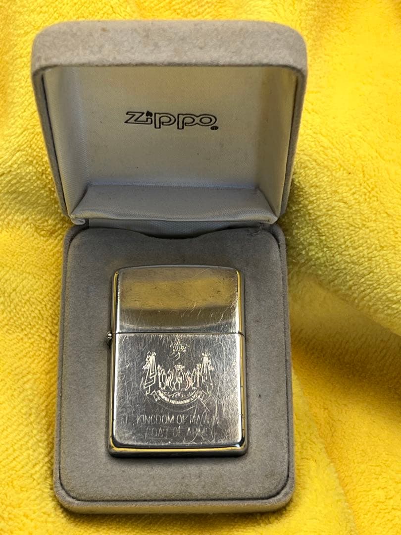 ZIPPO スターリングシルバー ハワイ王国刻印 希少品